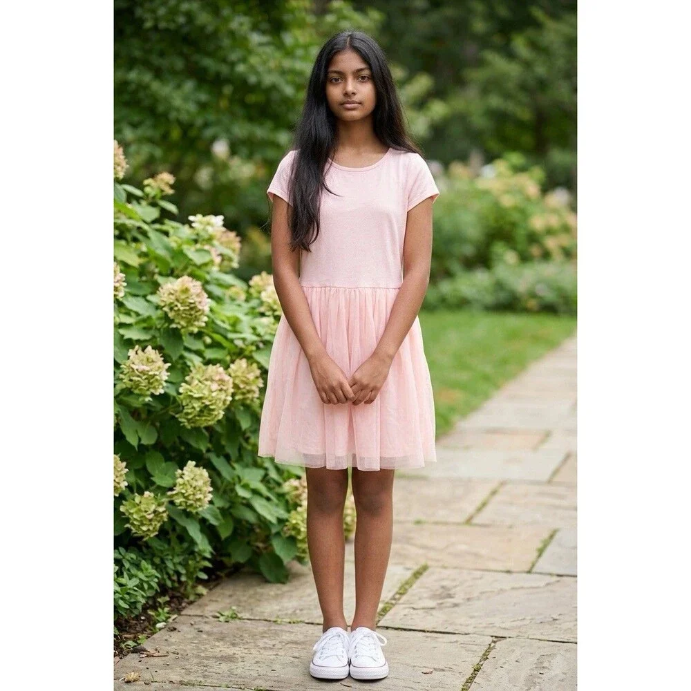 Carter's XL 14 Short sleeve Tutu Dress Girl's‎ Pink NEW